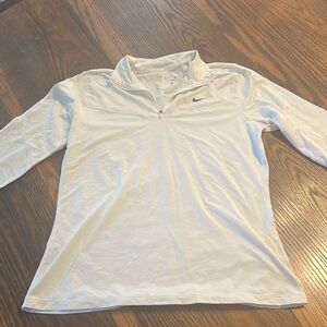 Nike Dri-FIT White Pullover